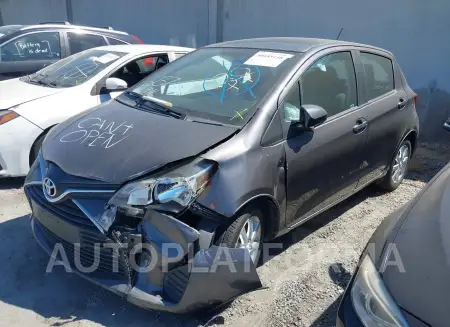 TOYOTA YARIS 2016 vin VNKKTUD39GA060804 from auto auction Iaai