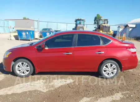 NISSAN SENTRA 2015 vin 3N1AB7APXFY238135 from auto auction Iaai