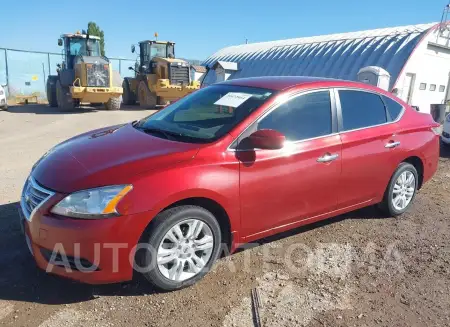 NISSAN SENTRA 2015 vin 3N1AB7APXFY238135 from auto auction Iaai