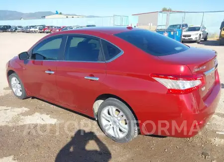 NISSAN SENTRA 2015 vin 3N1AB7APXFY238135 from auto auction Iaai