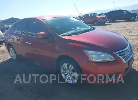 NISSAN SENTRA 2015 vin 3N1AB7APXFY238135 from auto auction Iaai