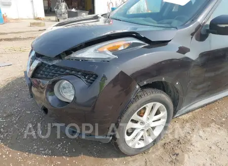 NISSAN JUKE 2015 vin JN8AF5MV6FT555052 from auto auction Iaai