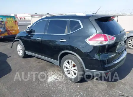 NISSAN ROGUE 2015 vin KNMAT2MT1FP524401 from auto auction Iaai