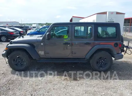 JEEP WRANGLER UNLIMITED 2020 vin 1C4HJXDN0LW310407 from auto auction Iaai