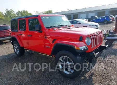 Jeep Wrangler 2018 2018 vin 1C4HJXEG6JW155276 from auto auction Iaai