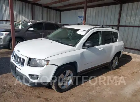 JEEP COMPASS 2016 vin 1C4NJCBA0GD574305 from auto auction Iaai