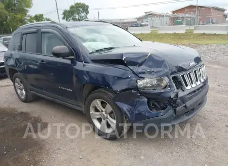 Jeep Compass 2016 2016 vin 1C4NJDBB2GD722985 from auto auction Iaai