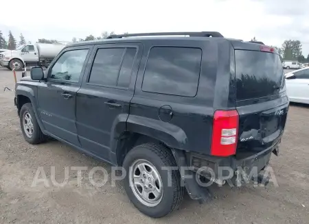 JEEP PATRIOT 2015 vin 1C4NJRBB5FD312709 from auto auction Iaai