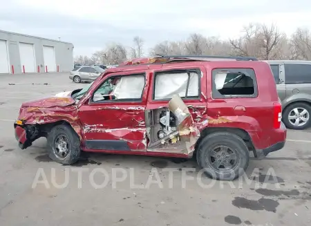 JEEP PATRIOT 2015 vin 1C4NJRBB8FD376873 from auto auction Iaai