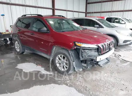 Jeep Cherokee 2016 2016 vin 1C4PJMAB1GW182334 from auto auction Iaai