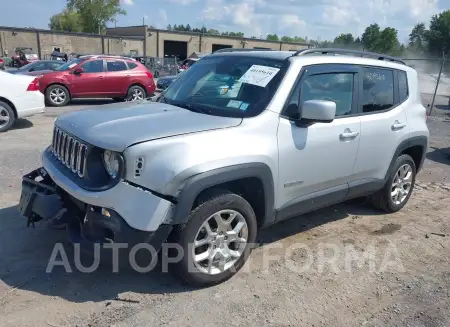 JEEP RENEGADE 2018 vin ZACCJBBB4JPG91372 from auto auction Iaai