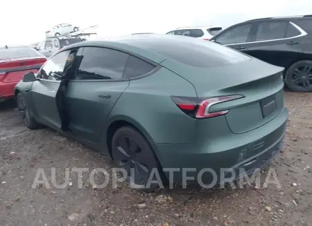 TESLA MODEL 3 2024 vin 5YJ3E1EA0RF734836 from auto auction Iaai