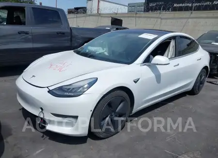 TESLA MODEL 3 2018 vin 5YJ3E1EA6JF126551 from auto auction Iaai