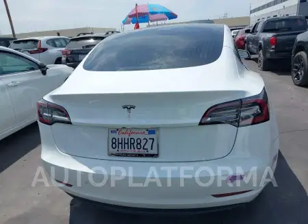 TESLA MODEL 3 2018 vin 5YJ3E1EA6JF126551 from auto auction Iaai