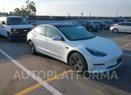 TESLA MODEL 3 2023 vin 5YJ3E1EA7PF602430 from auto auction Iaai