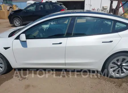 TESLA MODEL 3 2021 vin 5YJ3E1EAXMF028143 from auto auction Iaai