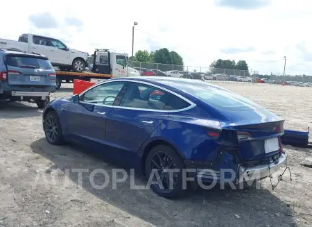 TESLA MODEL 3 2019 vin 5YJ3E1EB7KF442129 from auto auction Iaai