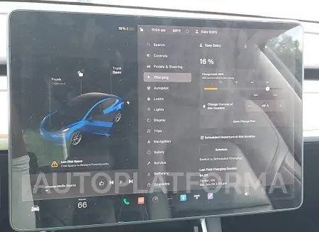 TESLA MODEL 3 2019 vin 5YJ3E1EB7KF442129 from auto auction Iaai