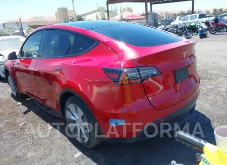 TESLA MODEL Y 2021 vin 5YJYGDEE7MF214971 from auto auction Iaai