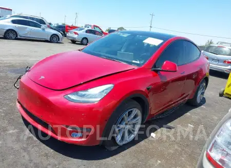 TESLA MODEL Y 2021 vin 5YJYGDEE7MF214971 from auto auction Iaai