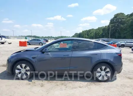 TESLA MODEL Y 2023 vin 7SAYGDEE4PF759498 from auto auction Iaai