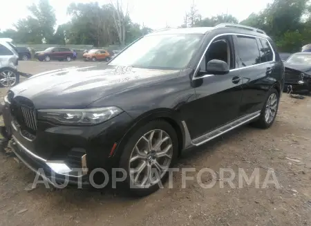 BMW X7 2020 vin 5UXCW2C08L9B89310 from auto auction Iaai