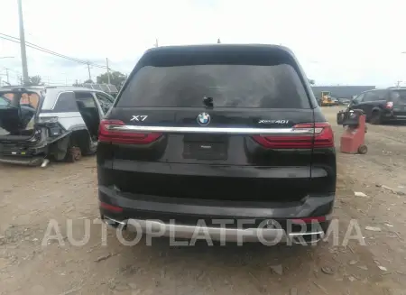 BMW X7 2020 vin 5UXCW2C08L9B89310 from auto auction Iaai