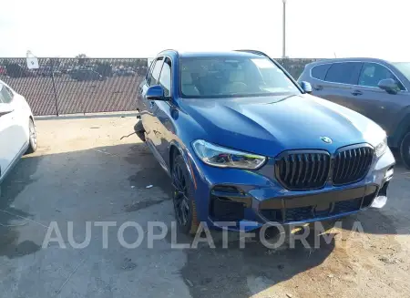 BMW X5 2022 vin 5UXJU4C01N9J75418 from auto auction Iaai