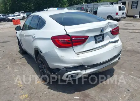 BMW X6 2018 vin 5UXKU2C53J0Z62535 from auto auction Iaai