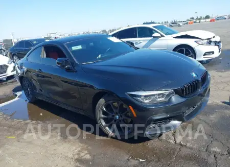 BMW 430I 2019 2019 vin WBA4W3C54KAF92010 from auto auction Iaai