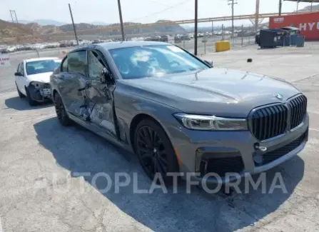 BMW 750 2022 2022 vin WBA7U2C01NCH35490 from auto auction Iaai