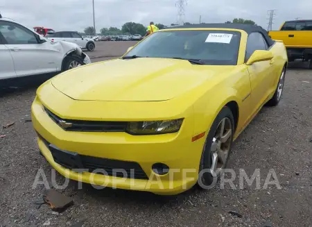 CHEVROLET CAMARO 2015 vin 2G1FD3D37F9297263 from auto auction Iaai