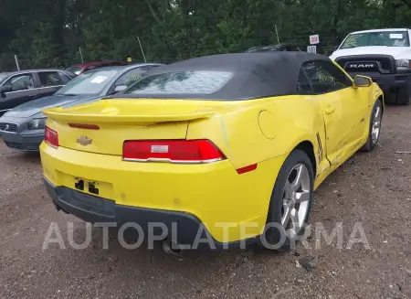 CHEVROLET CAMARO 2015 vin 2G1FD3D37F9297263 from auto auction Iaai