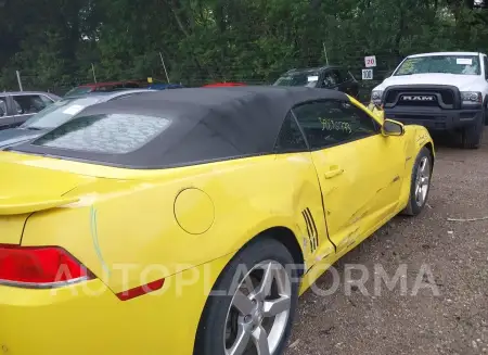 CHEVROLET CAMARO 2015 vin 2G1FD3D37F9297263 from auto auction Iaai