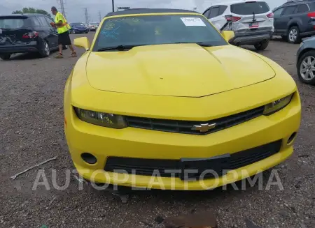 CHEVROLET CAMARO 2015 vin 2G1FD3D37F9297263 from auto auction Iaai