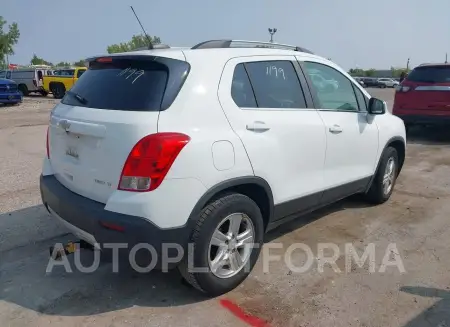 CHEVROLET TRAX 2015 vin 3GNCJLSB1FL219191 from auto auction Iaai