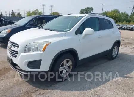 CHEVROLET TRAX 2015 vin 3GNCJLSB1FL219191 from auto auction Iaai