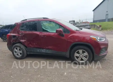 CHEVROLET TRAX 2022 vin KL7CJLSM5NB568037 from auto auction Iaai