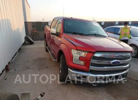 Ford F150 2017 2017 vin 1FTEW1EG7HKD41296 from auto auction Iaai