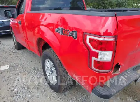 FORD F-150 2018 vin 1FTMF1EB7JKC73099 from auto auction Iaai