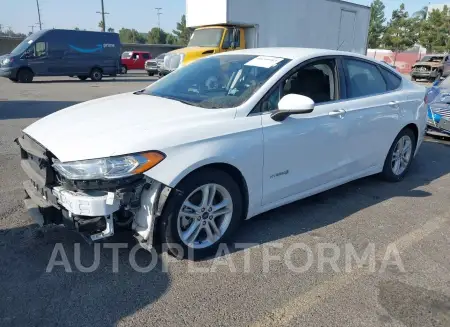 FORD FUSION HYBRID 2018 vin 3FA6P0LU4JR154402 from auto auction Iaai