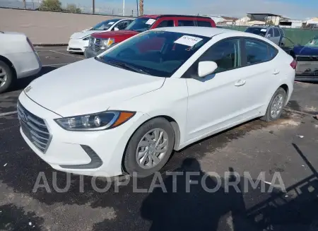 HYUNDAI ELANTRA 2018 vin 5NPD74LF0JH317205 from auto auction Iaai