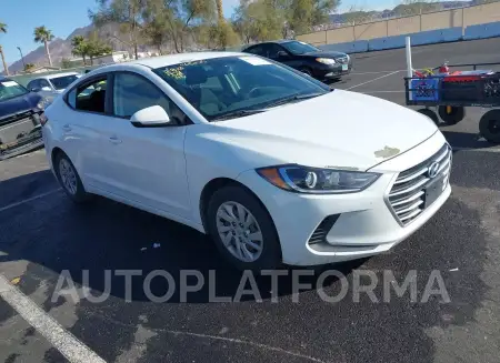 Hyundai Elantra 2018 2018 vin 5NPD74LF0JH317205 from auto auction Iaai