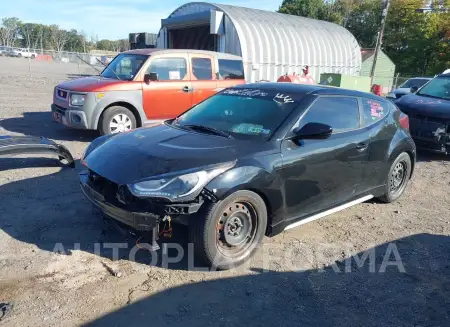 HYUNDAI VELOSTER 2016 vin KMHTC6AE0GU275223 from auto auction Iaai