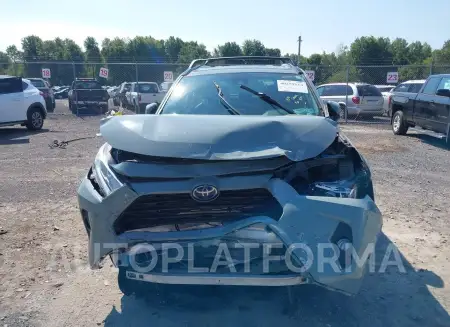 TOYOTA RAV4 HYBRID 2021 vin 2T3B6RFV0MW017672 from auto auction Iaai