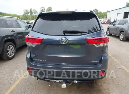 TOYOTA HIGHLANDER 2017 vin 5TDBZRFH6HS401593 from auto auction Iaai