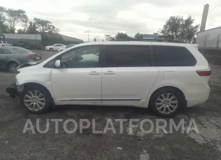 TOYOTA SIENNA 2015 vin 5TDDK3DC9FS118023 from auto auction Iaai