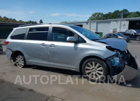 Toyota Sienna 2017 2017 vin 5TDDZ3DC2HS178756 from auto auction Iaai