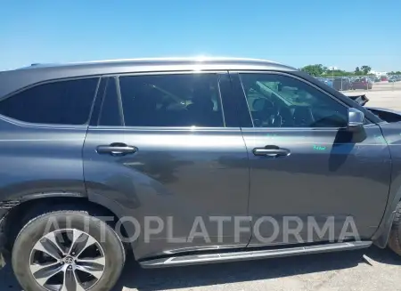 TOYOTA HIGHLANDER 2020 vin 5TDGZRBHXLS006577 from auto auction Iaai