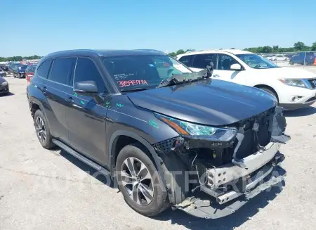 TOYOTA HIGHLANDER 2020 vin 5TDGZRBHXLS006577 from auto auction Iaai